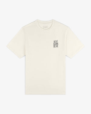 Stacked Logo Slub Tee