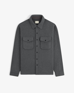 Melange Fleece Shirt