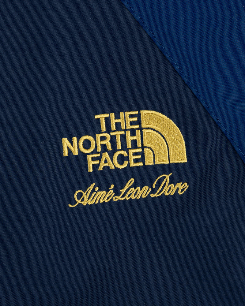 ALD and The North Face logos embroidered on dark blue GORE-TEX 2000 Mountain Jacket.