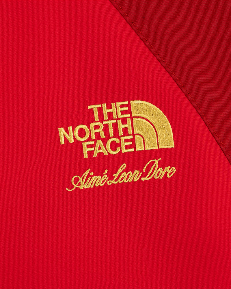 Red ALD/The North Face GORE-TEX 2000 Mountain Jacket with embroidered yellow logos.