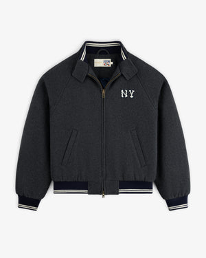 NY Highlanders Wool Varsity Jacket