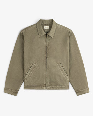 Flocked Denim Jacket