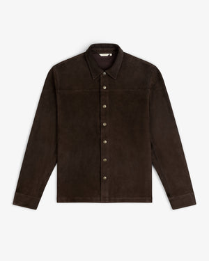 Suede Overshirt