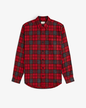 Yarn Dyed Plaid   Overshirt