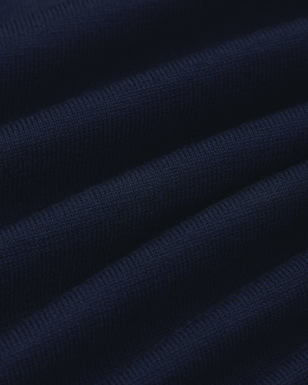 Long-Sleeve Merino Polo