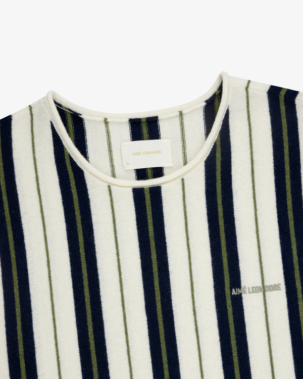 Striped Rollneck Sweater