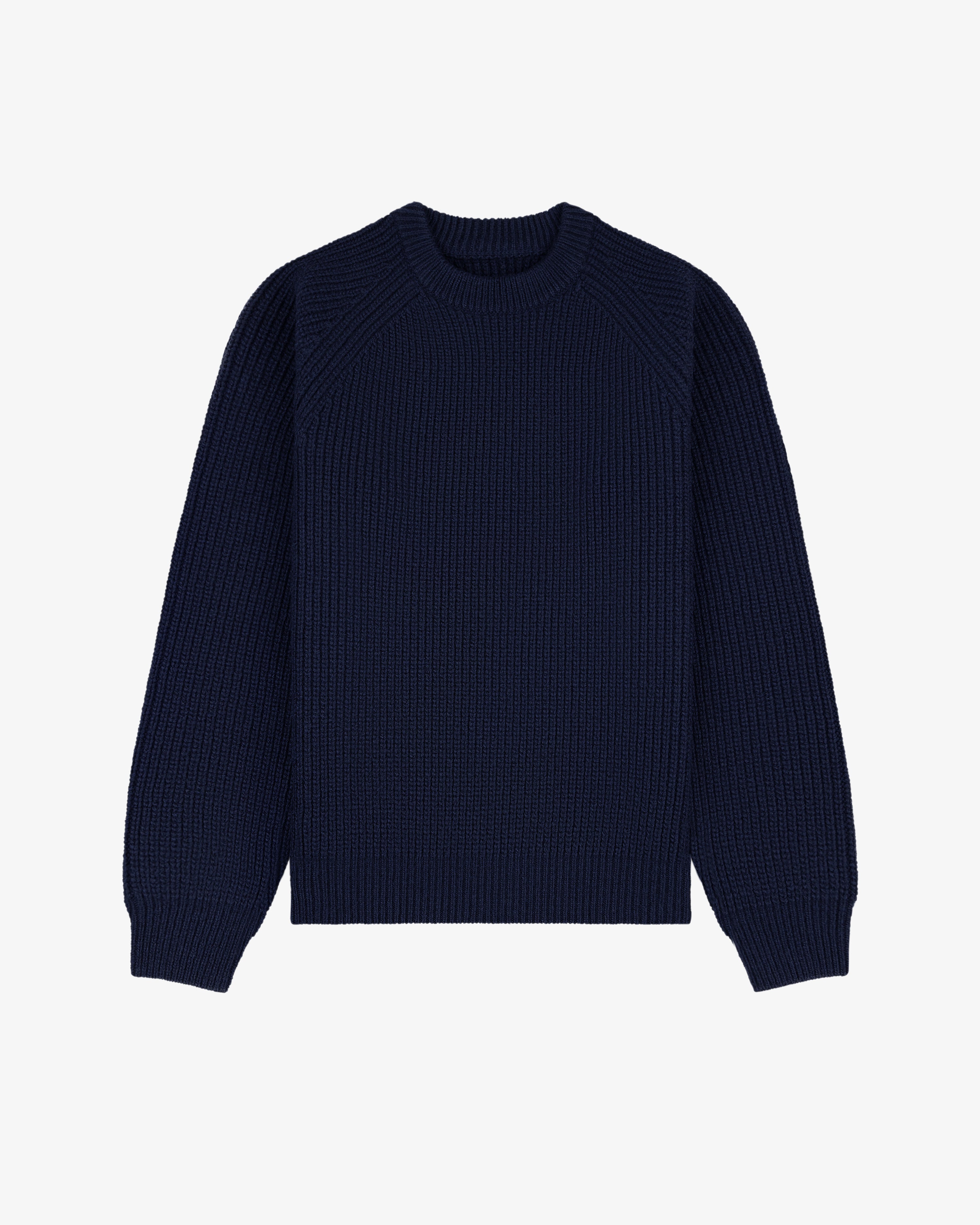 Heavyweight Shaker Stitch Crewneck