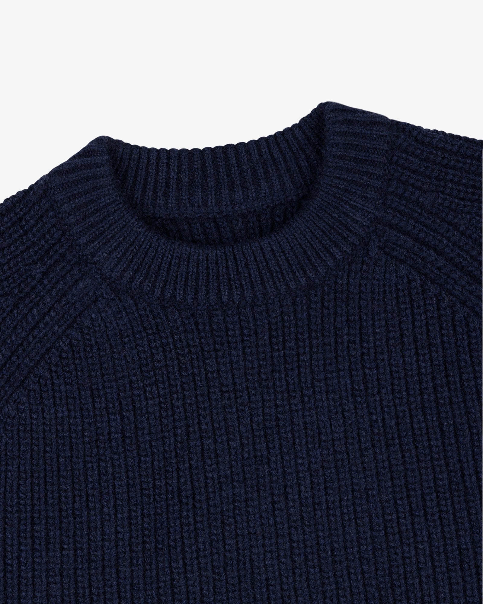 Heavyweight Shaker Stitch Crewneck
