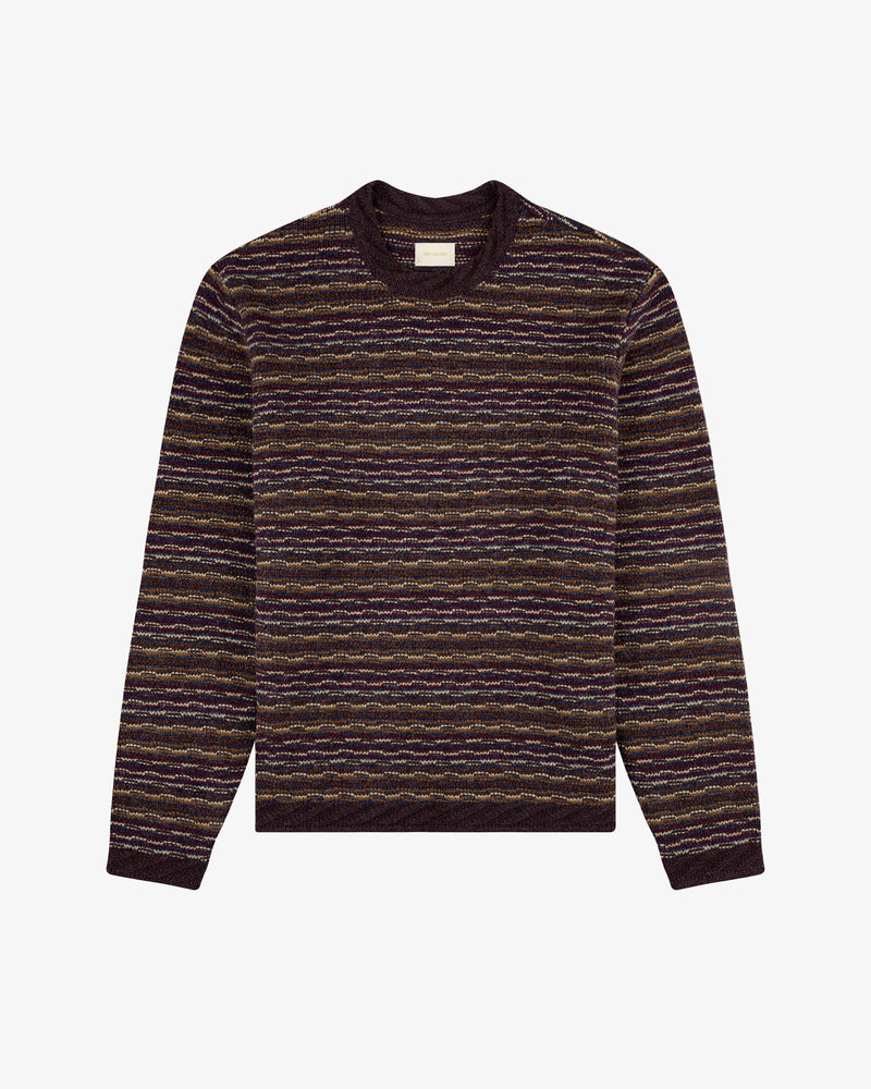 Abstract Crewneck Sweater