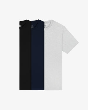 Multi-Color   T-Shirt   3-Pack