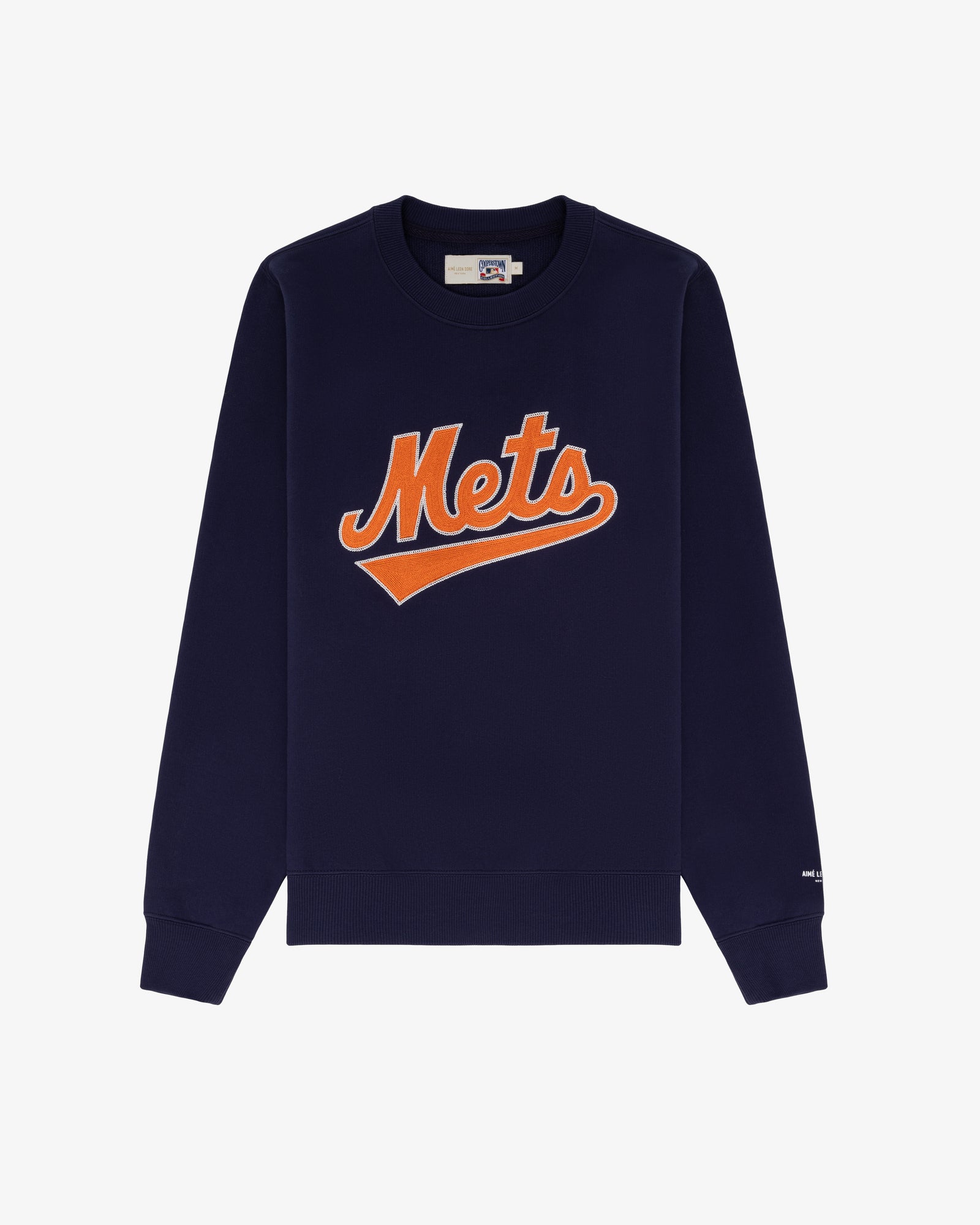 ALD / New York Mets Chainstitch Crewneck  Sweatshirt