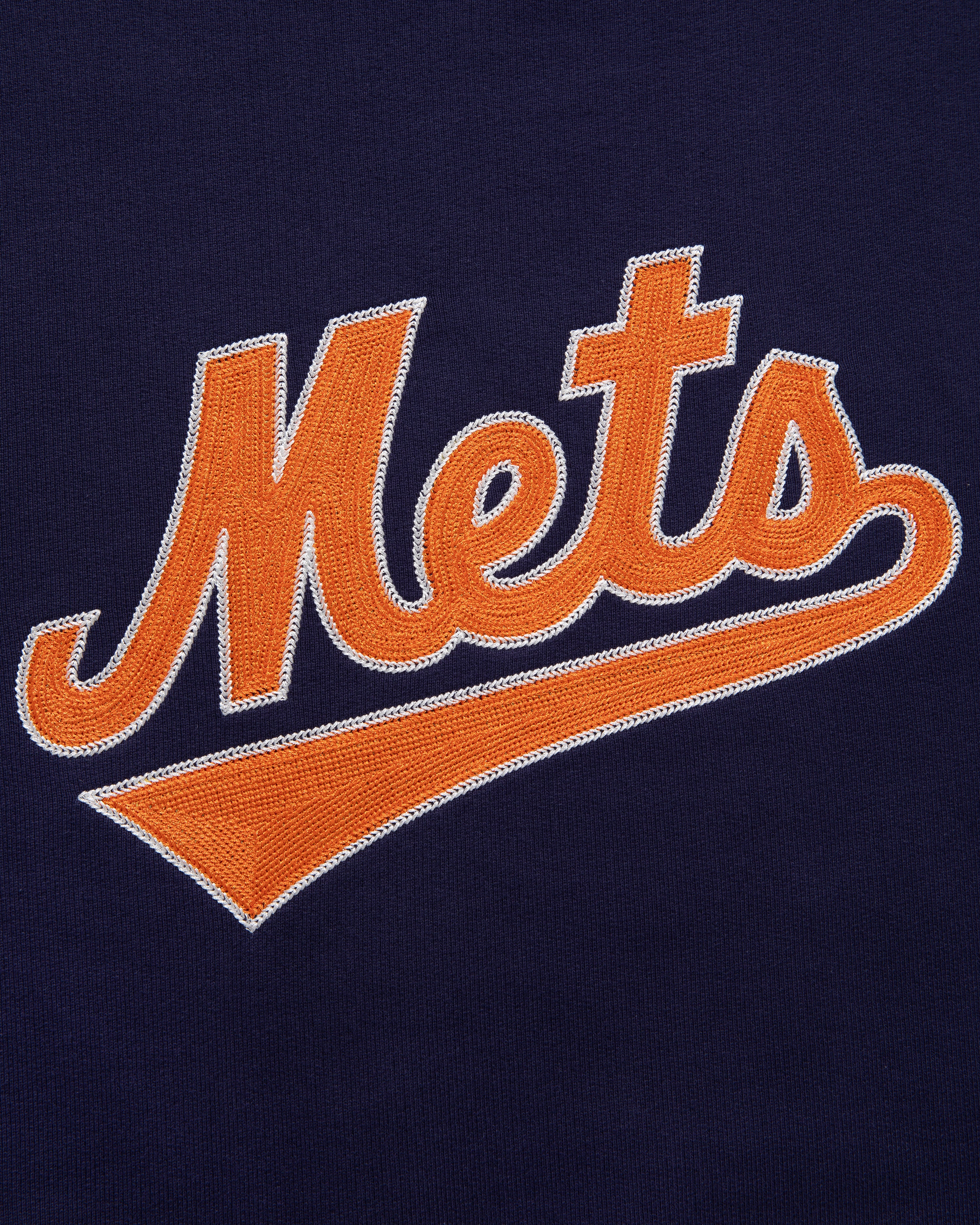 ALD / New York Mets Chainstitch Crewneck  Sweatshirt