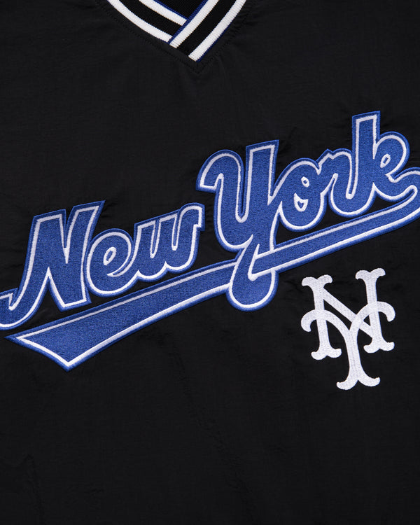 ALD / New York Mets Nylon V-Neck Pullover