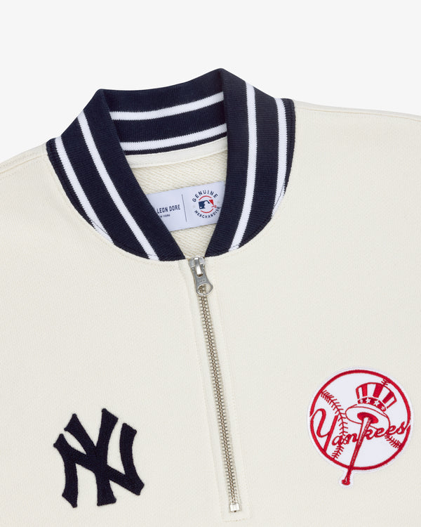 ALD / New York Yankees Quarter Zip Pullover