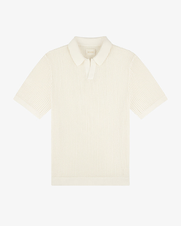 Mesh Knit Polo