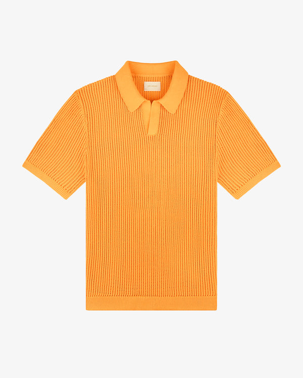 Mesh Knit Polo