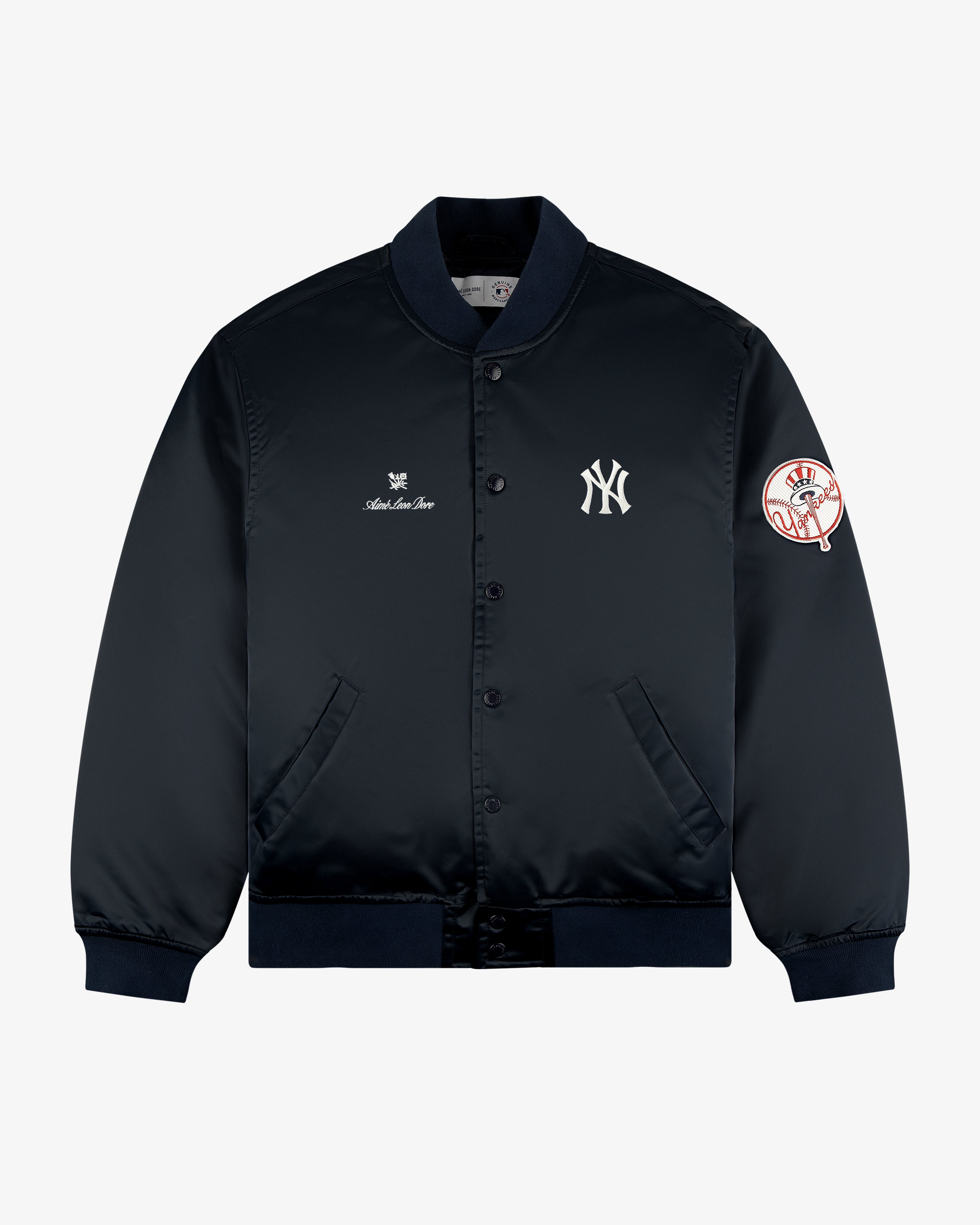 ALD / New York Yankees Satin Varsity Jacket