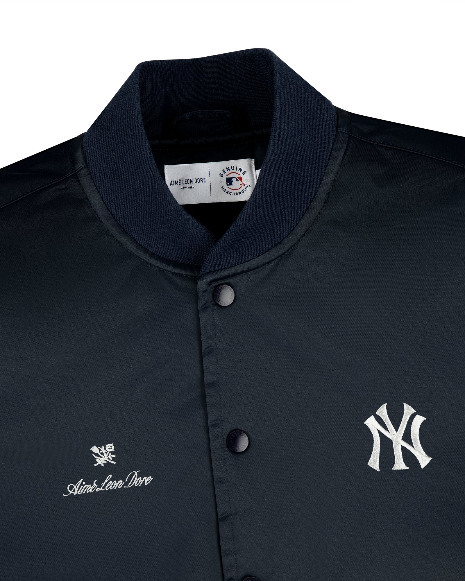 ALD / New York Yankees Satin Varsity Jacket