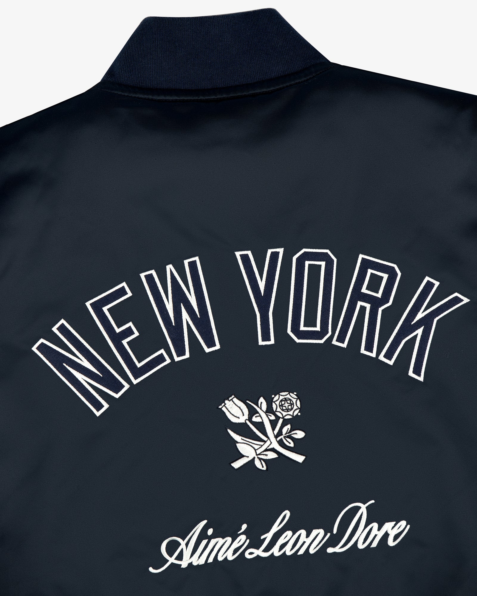 ALD / New York Yankees Satin Varsity Jacket