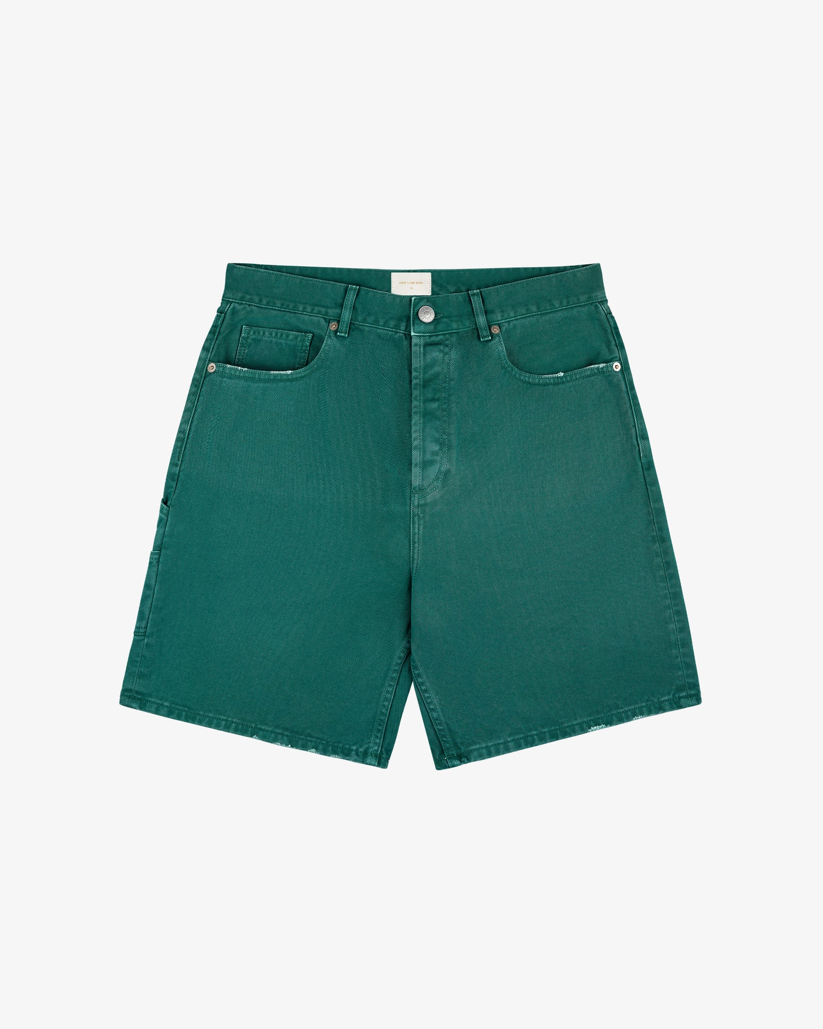 Garment Dyed Denim Short