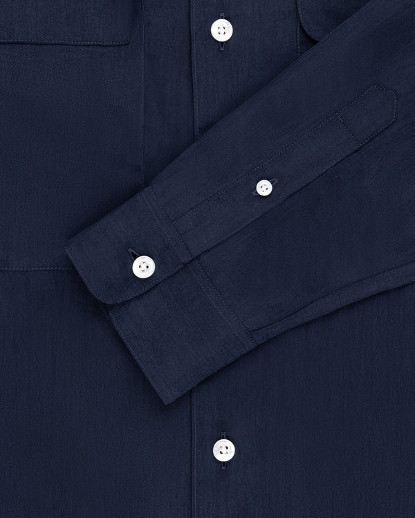 Collarband Safari Shirt