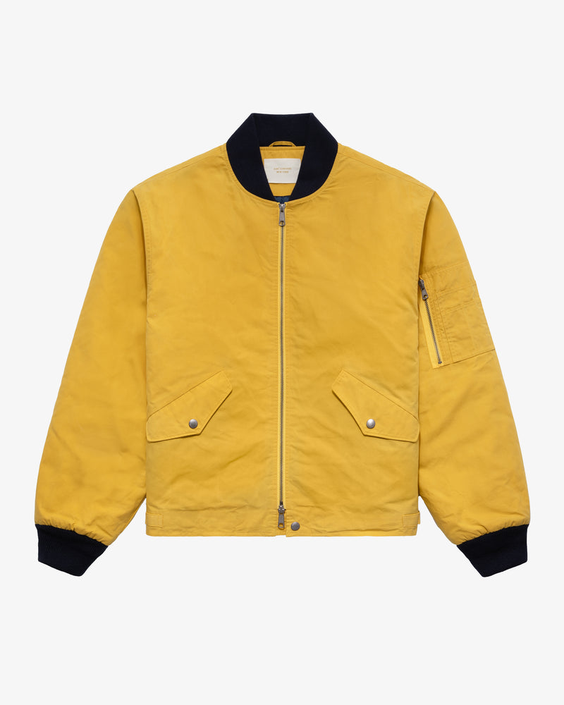 Cropped Bomber Jacket