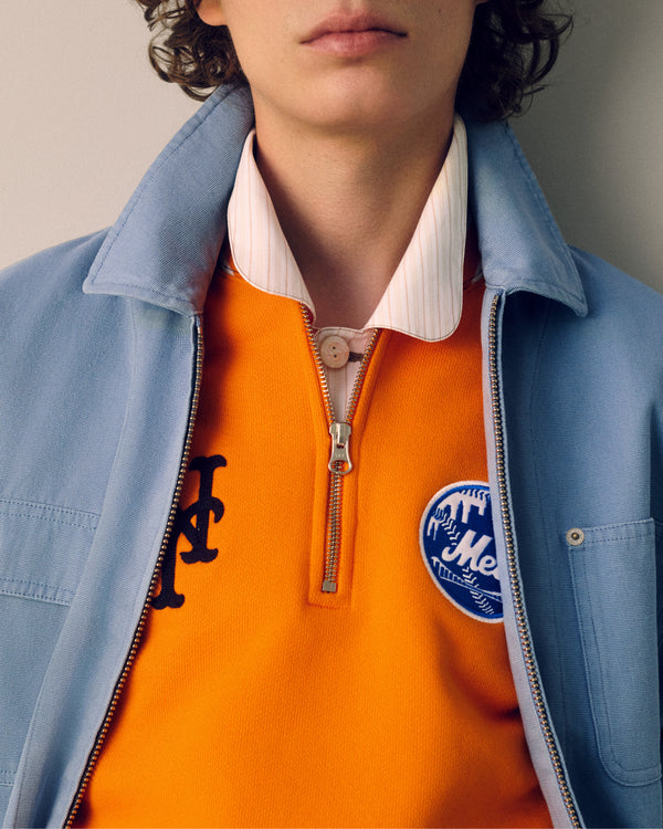 ALD / New York Mets Quarter Zip Pullover