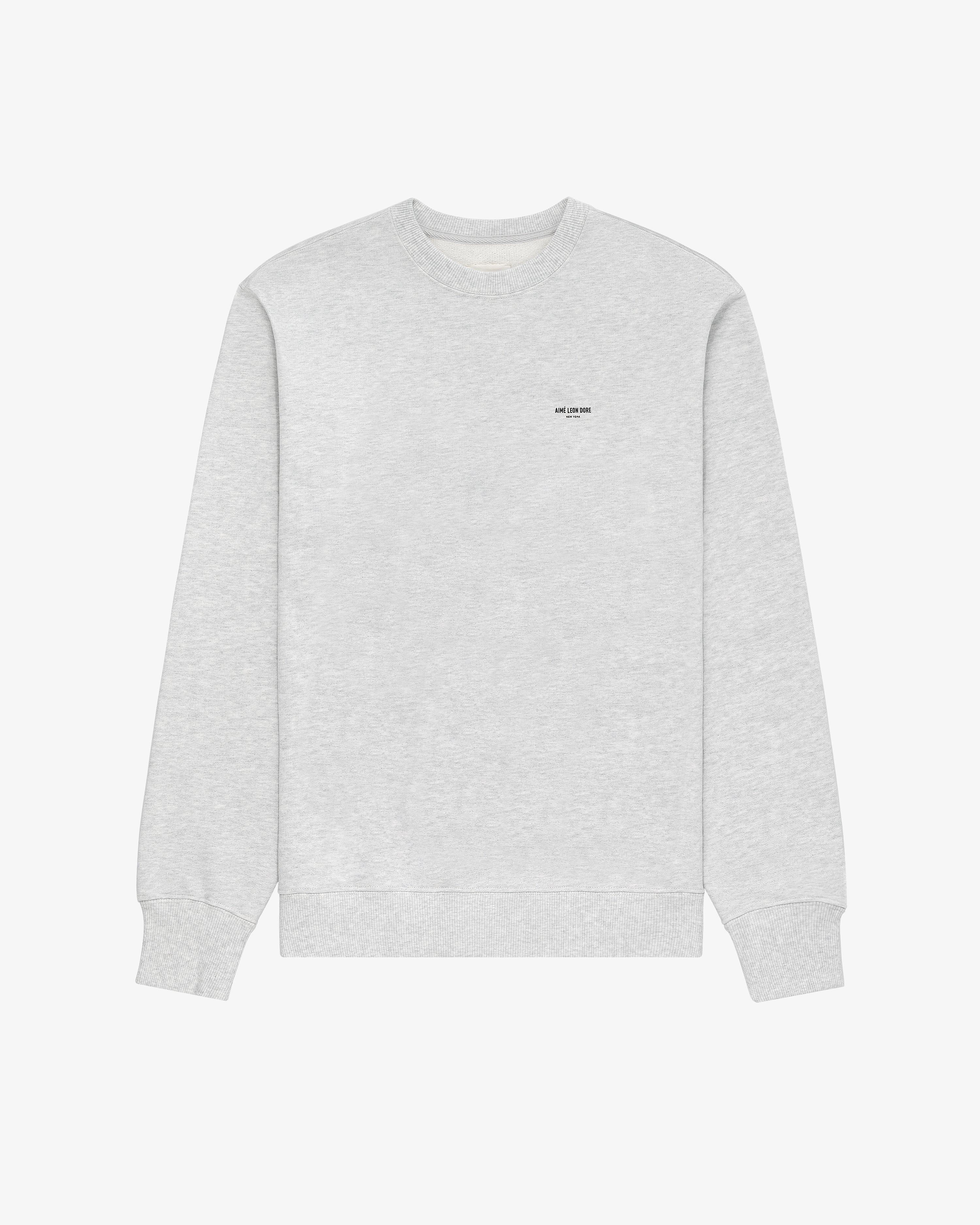 Micro   Logo  Crewneck   Sweatshirt