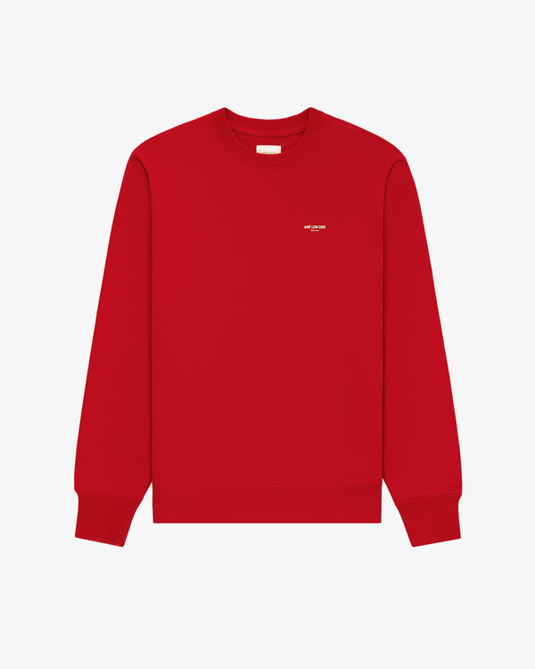 Micro     Logo     Crewneck     Sweatshirt