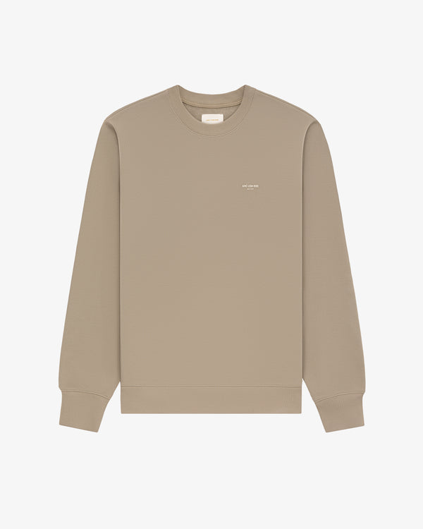 Micro     Logo     Crewneck     Sweatshirt