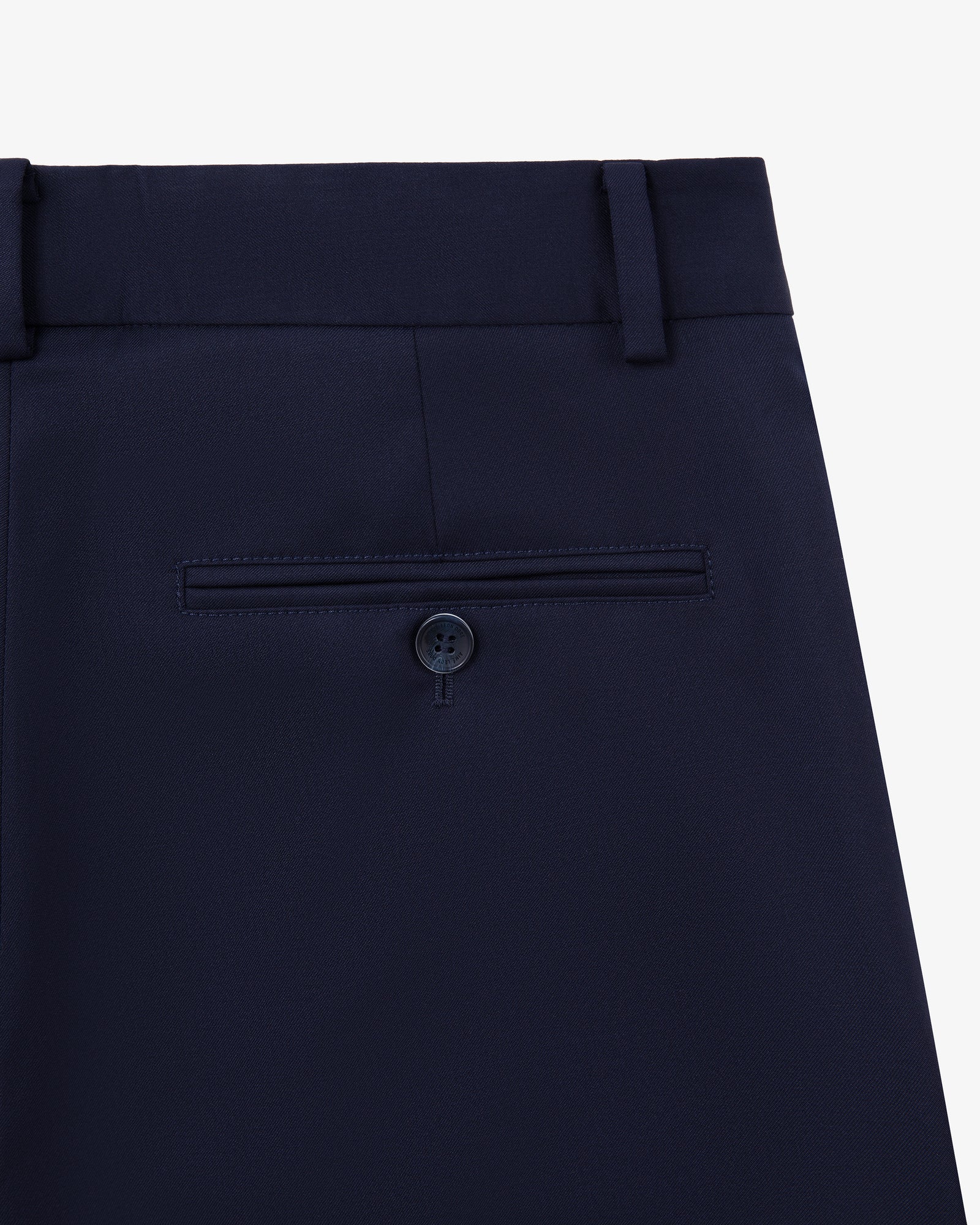 Single-Pleated    Gabardine    Trouser