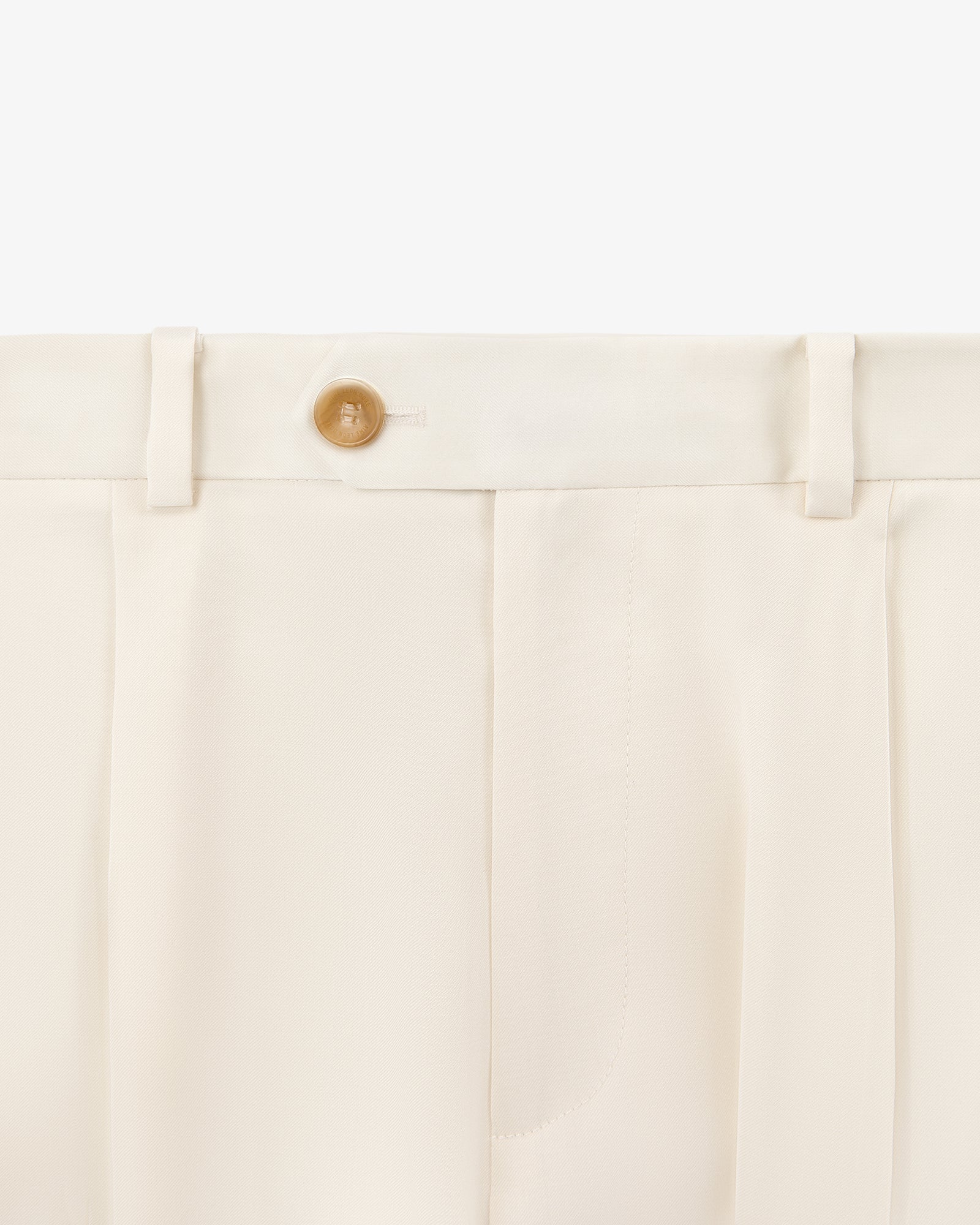 Single-Pleated    Gabardine    Trouser