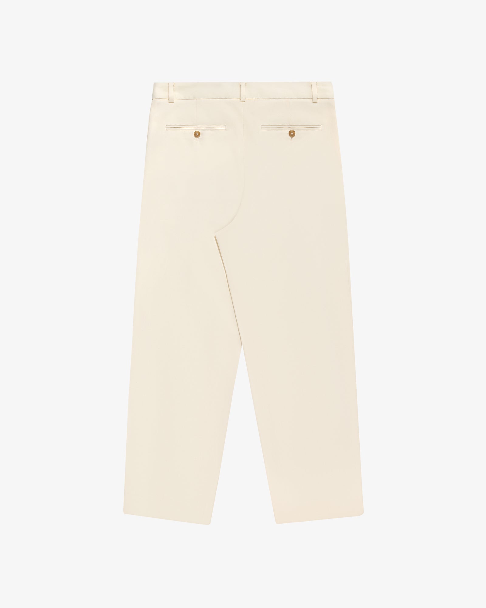 Single-Pleated    Gabardine    Trouser