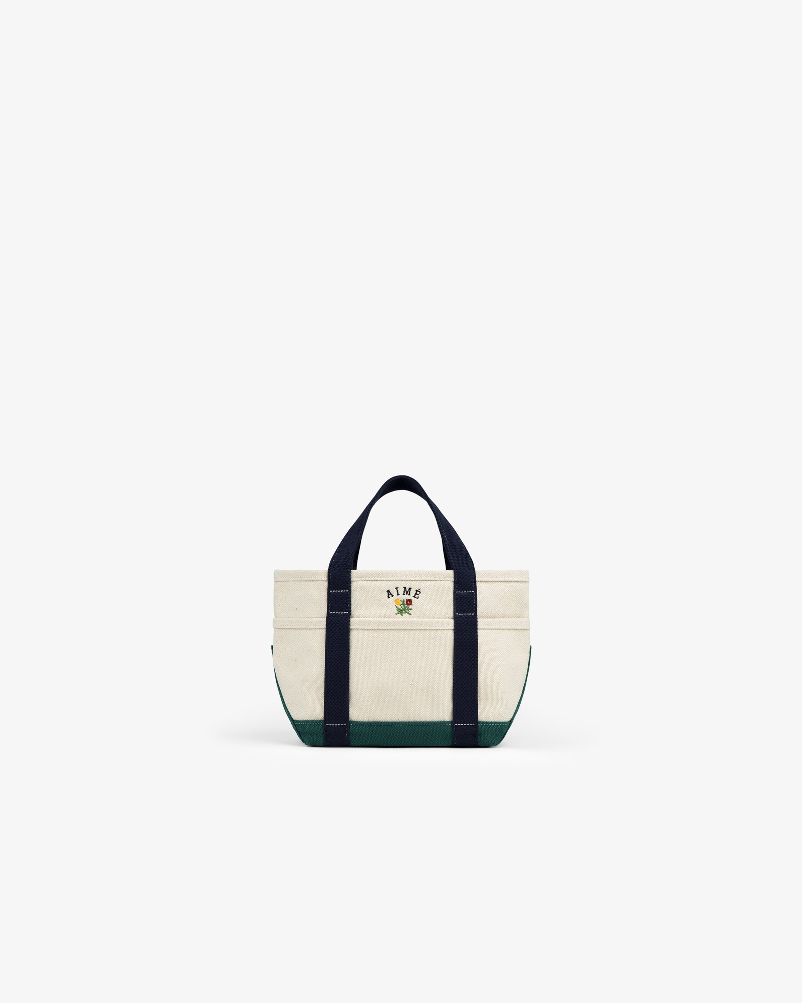 Mini Crest Contrast Tote Bag