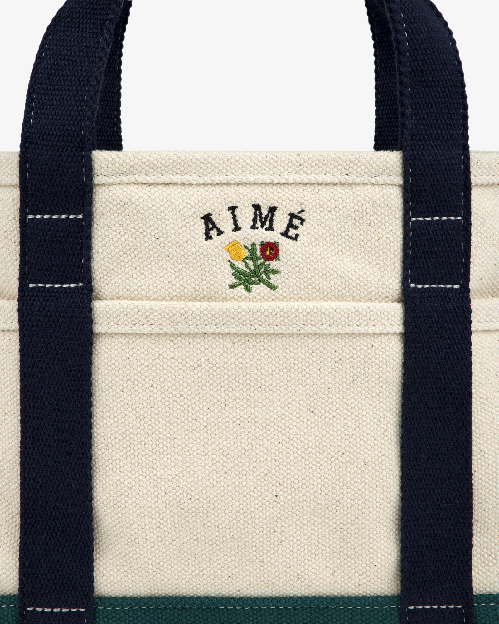 Mini Crest Contrast Tote Bag