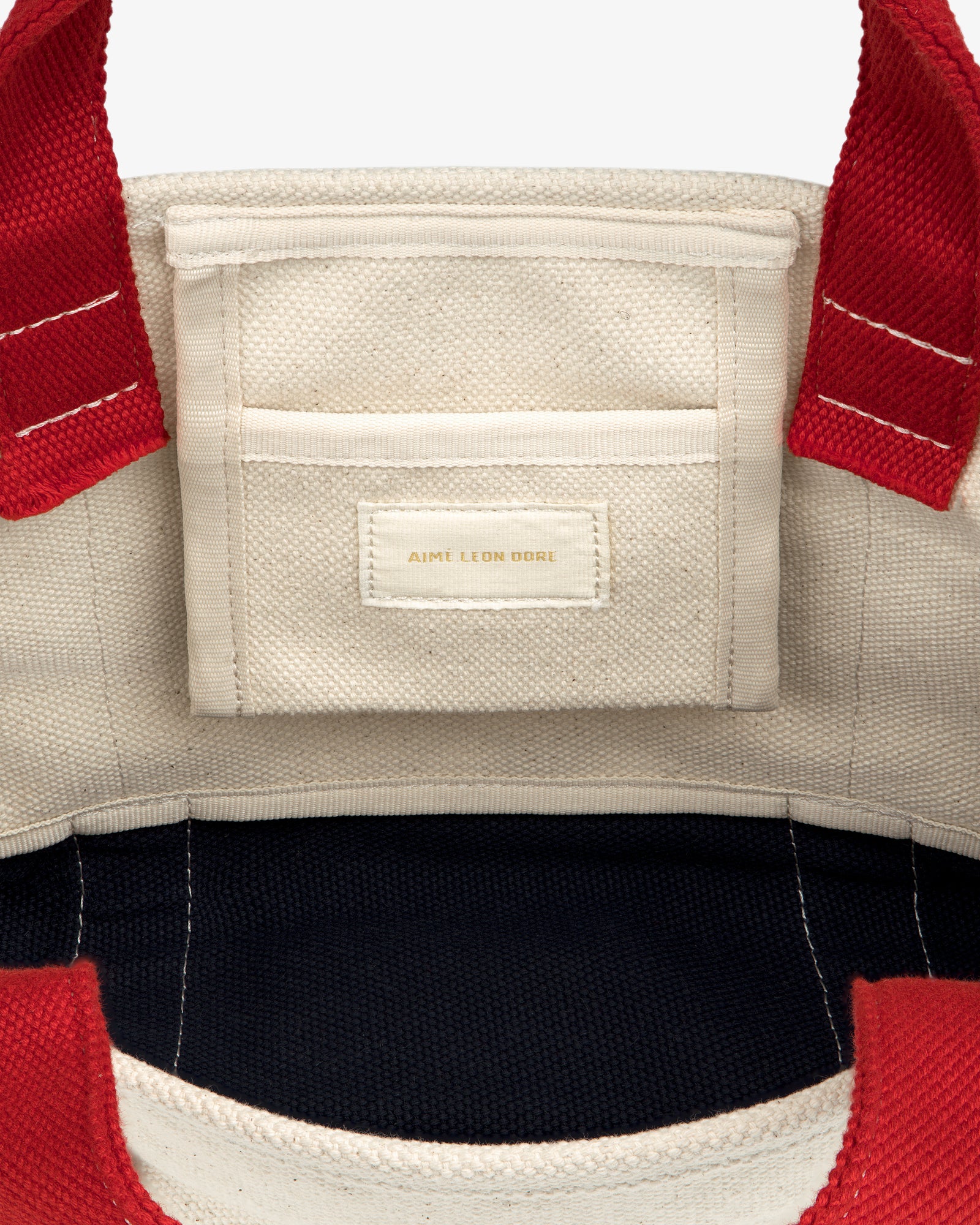 Mini Crest Contrast Tote Bag