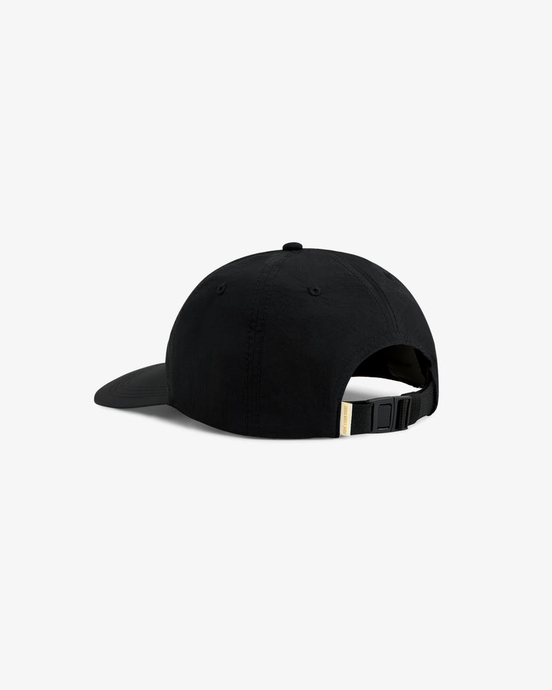 Krylon Label Hat shown from the back on a white background, features an adjustable strap and curved brim.