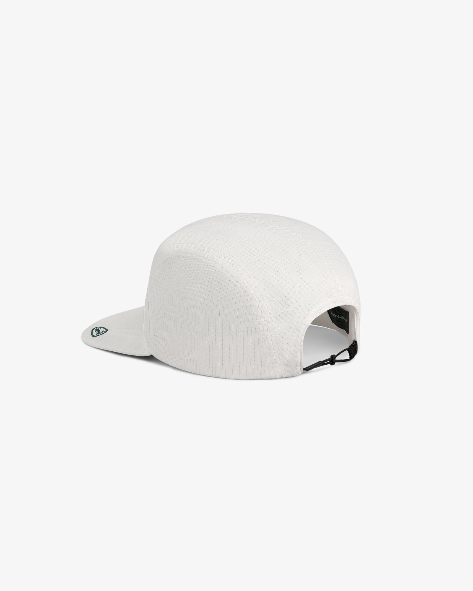 The ALD Golf Performance Sport Hat is white, features an adjustable strap, and has a small logo on the side of the brim.