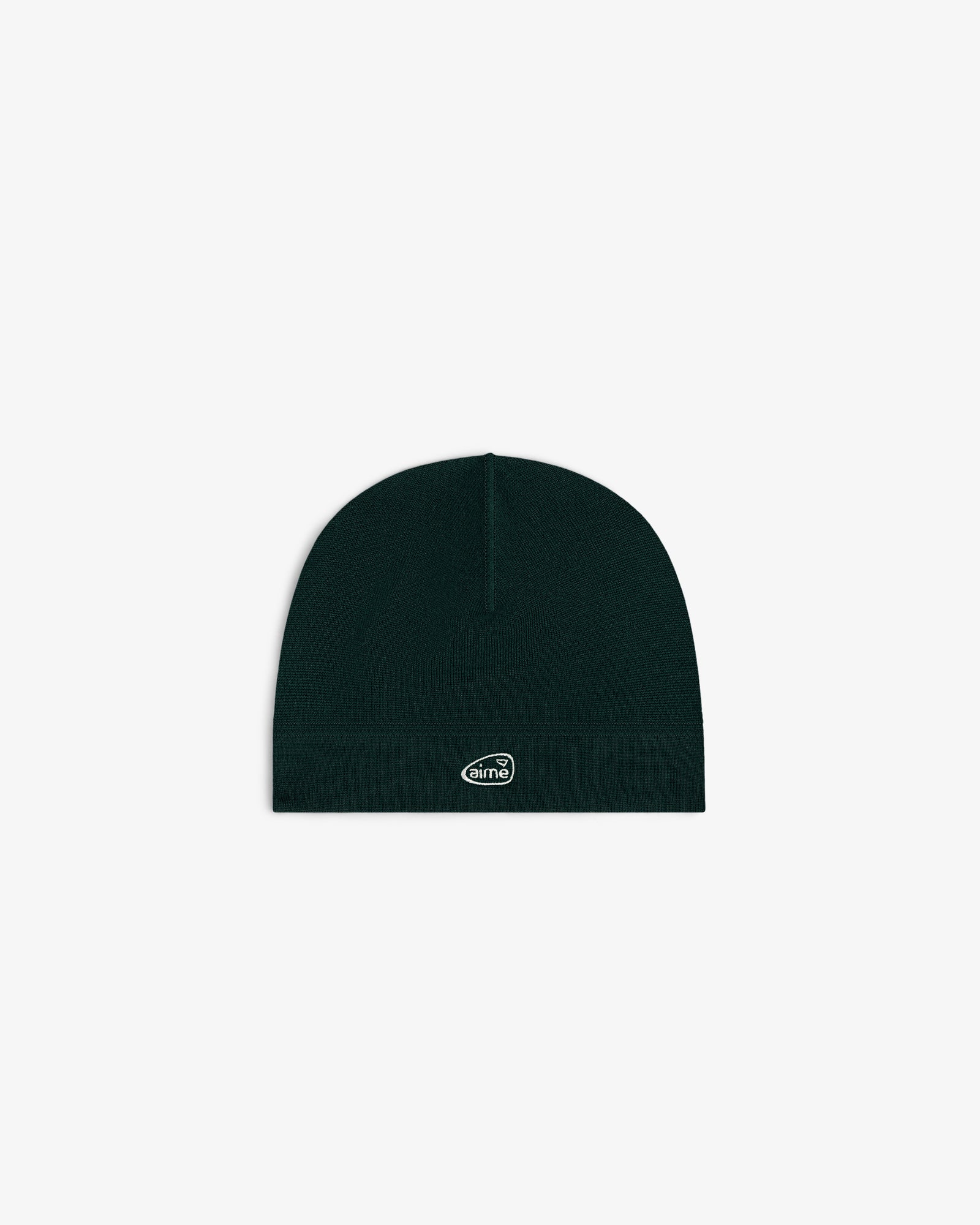 ALD Golf Skull Cap in black with a small oval aimé logo patch on the front, shown on a white background.