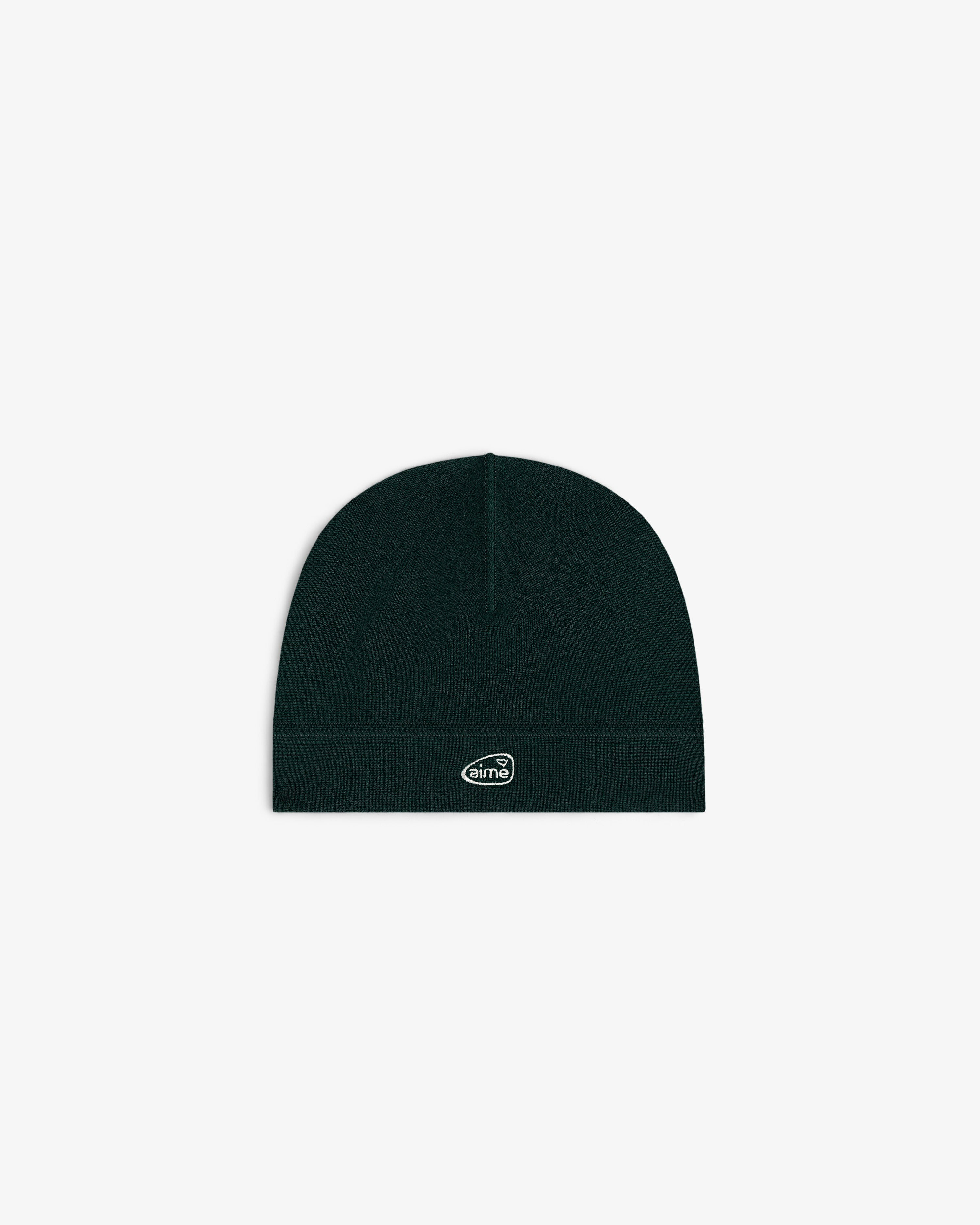 ALD Golf Skull Cap in black with a small oval aimé logo patch on the front, shown on a white background.