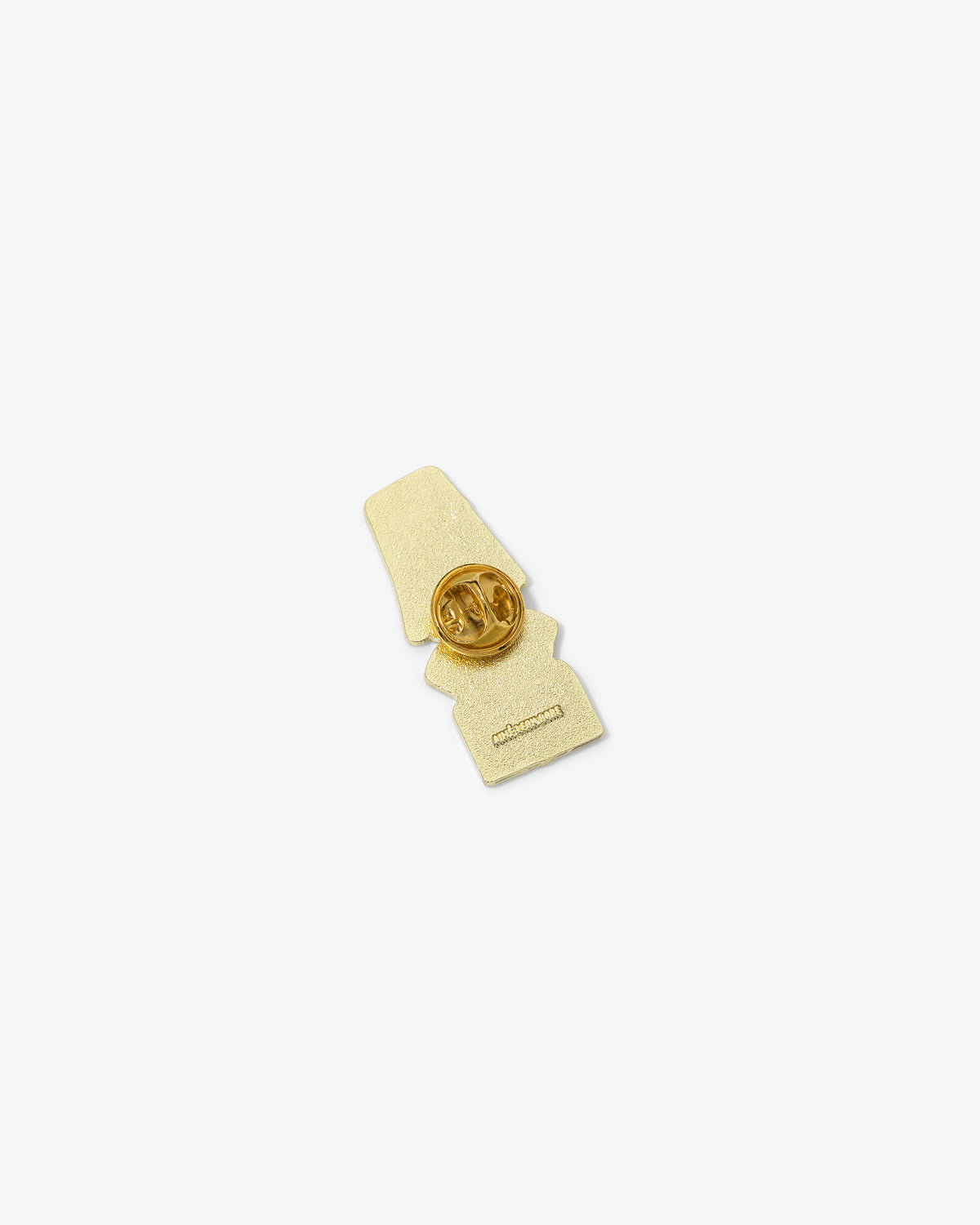 Graphic Pin with butterfly clasp backing, displayed on a plain white background.