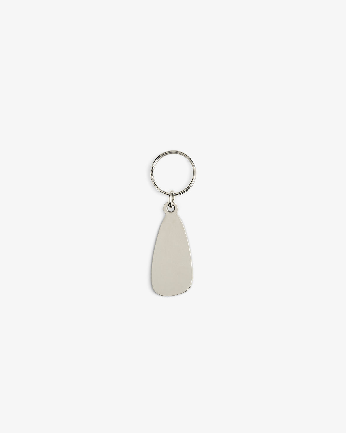 The ALD Golf Keychain is a silver, teardrop-shaped metal keyring shown against a white background.