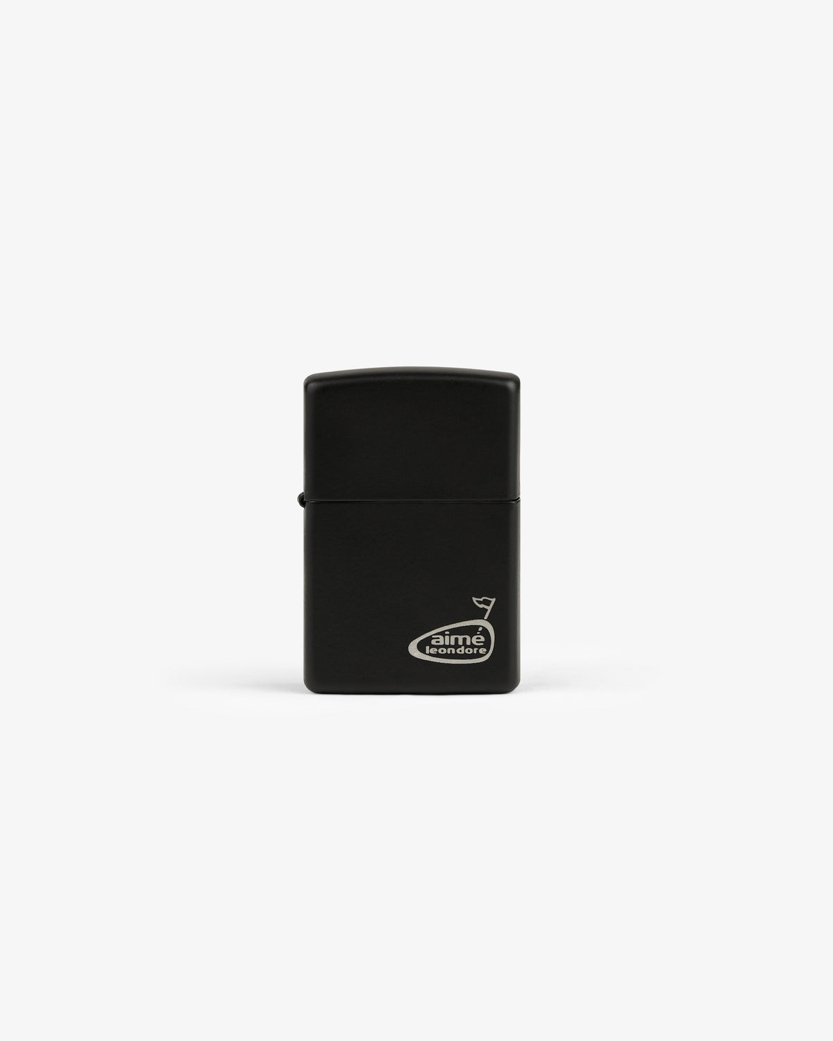 The ALD Golf Cigar Torch Lighter is black, rectangular, and features a small white Aimé Leon Dore logo in the corner.