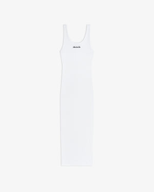 Embroidered Logo Tank Dress