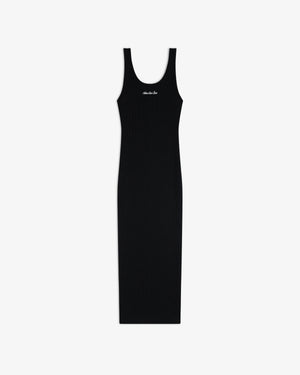 Embroidered Logo Tank Dress