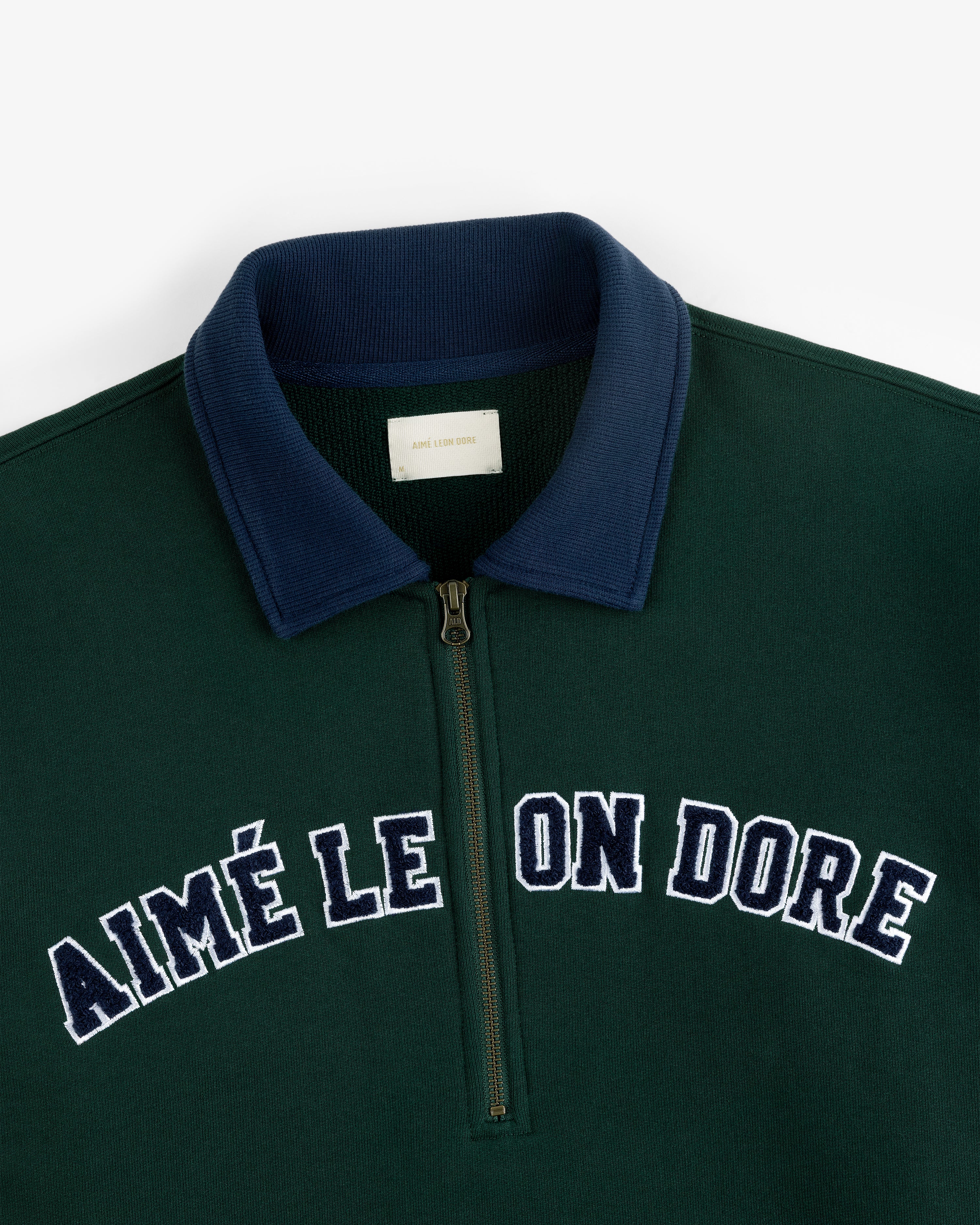 Collegiate Quarter Zip Pullover – Aimé Leon Dore EU