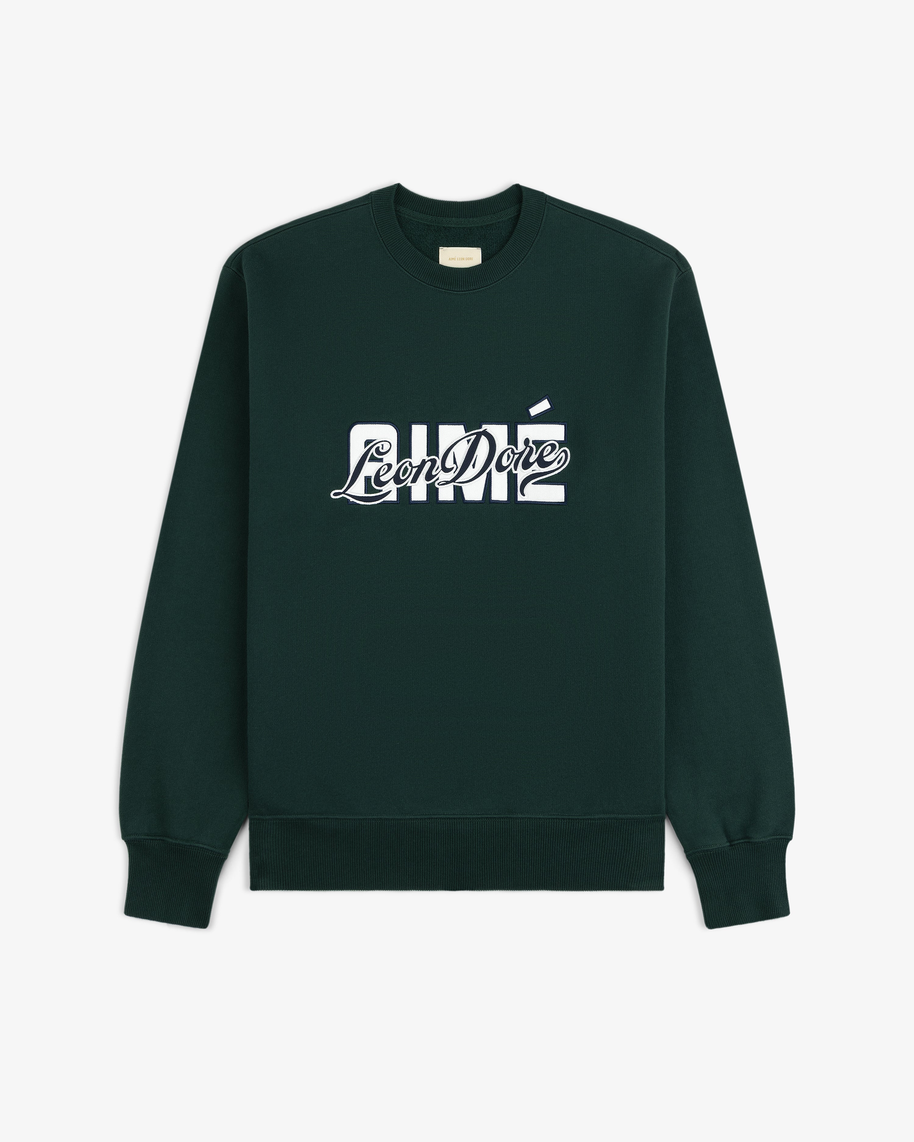 Overlay Logo Crewneck Sweatshirt