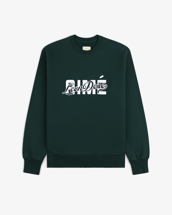 Overlay Logo Crewneck Sweatshirt