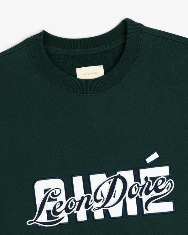 Overlay Logo Crewneck Sweatshirt