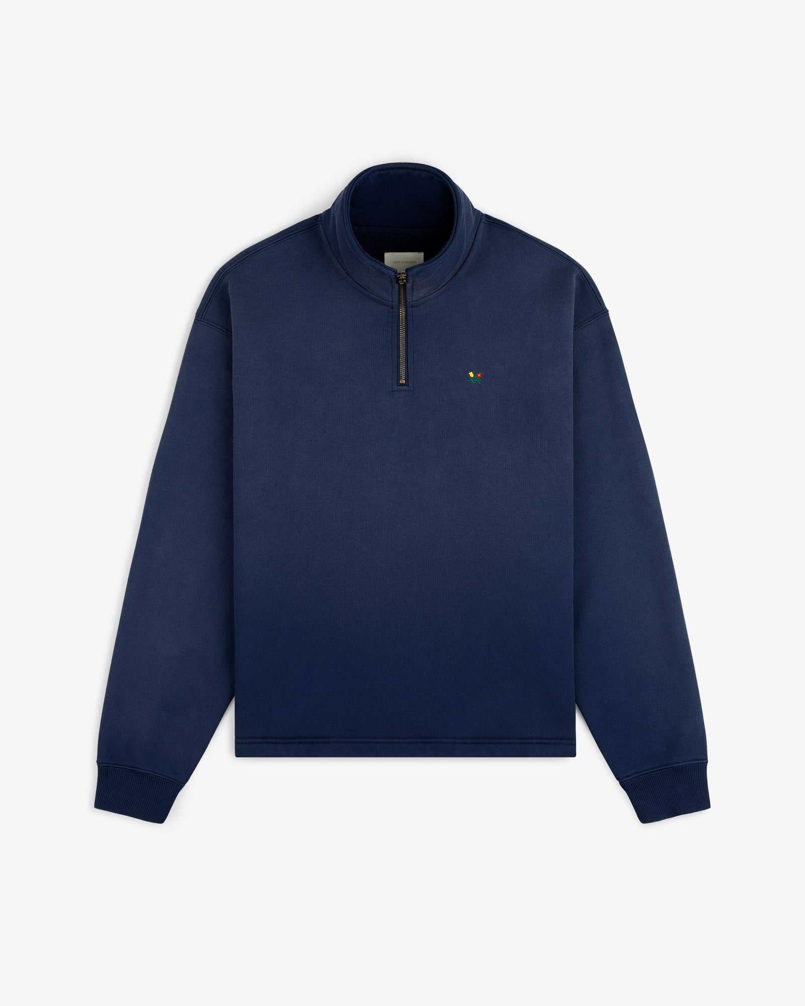 Sun Faded Crest Quarter Zip – Aimé Leon Dore EU